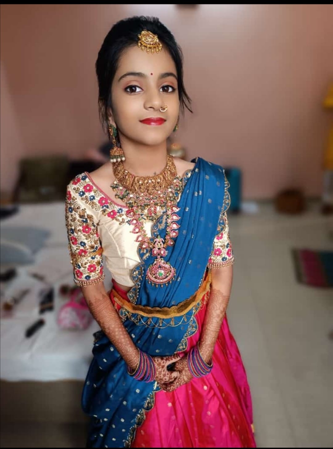 Colorful Traditional Bridal Styling